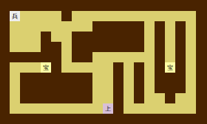 五夷山地下3階右マップ